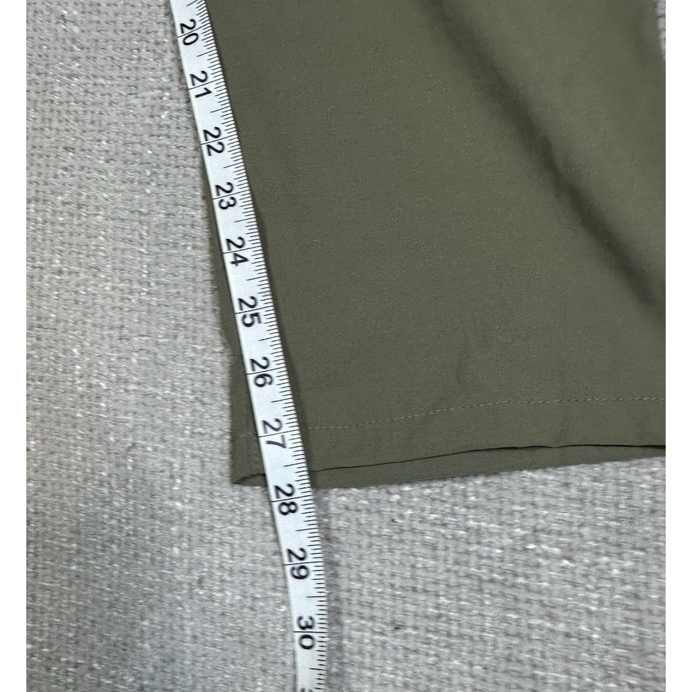 Eddie Bauer Travex Pants Womens 12 Petite 34x27.5 Green Hiking Outdoors Nylon - Picture 4 of 11